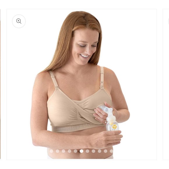 Kindred Bravely beige Sublime hands-free pumping and nursing bra - Picture 6 of 7